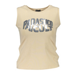 BEIGE WOMAN TANK TOP