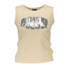 BEIGE WOMAN TANK TOP