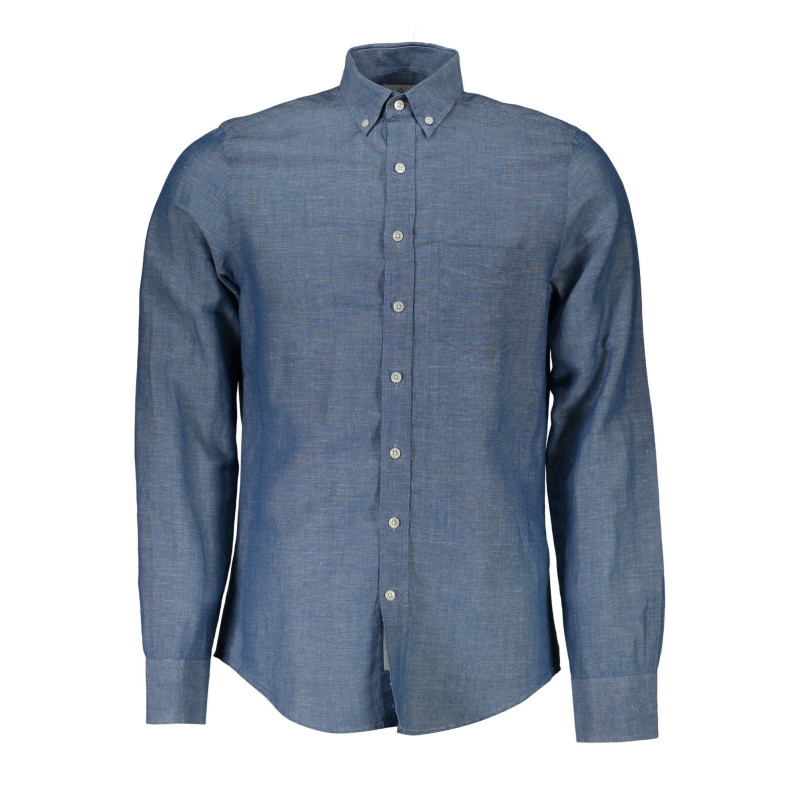 GANT CAMICIA MANICHE LUNGHE UOMO BLU