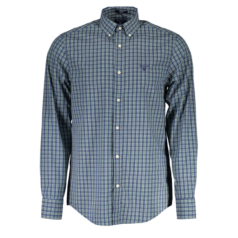 GANT CAMICIA MANICHE LUNGHE UOMO VERDE