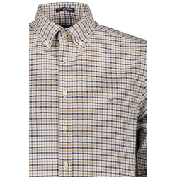 GANT CAMICIA MANICHE LUNGHE UOMO BEIGE