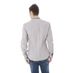 COSTUME NATIONAL CAMICIA MANICHE LUNGHE UOMO BIANCO