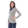 FRED PERRY GRAY WOMAN CARDIGAN