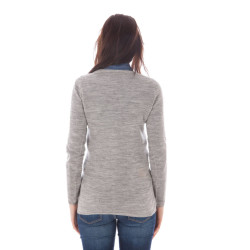 FRED PERRY GRAY WOMAN CARDIGAN