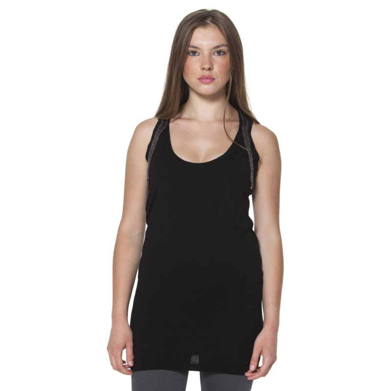 FRED PERRY WOMEN&39S BLACK TANK