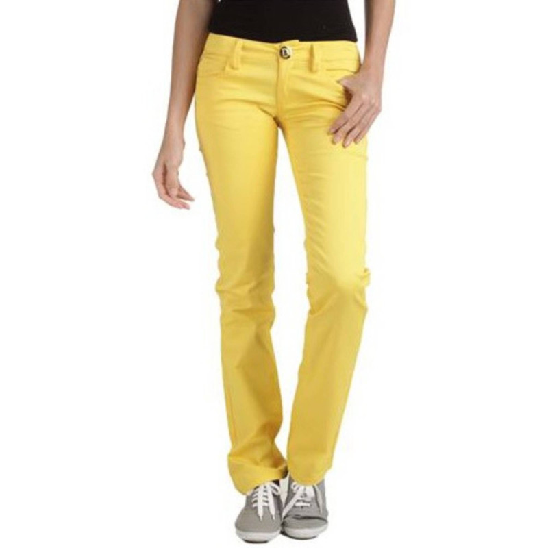 PHARD YELLOW WOMAN TROUSERS