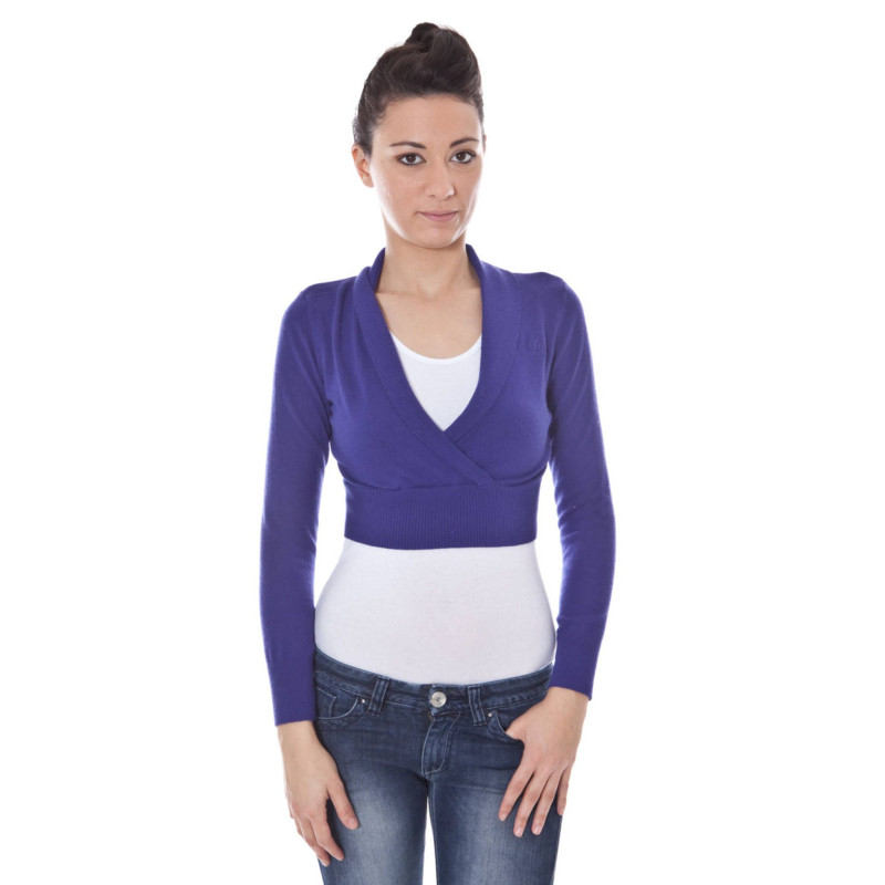 DATCH SHRUG LONG SLEEVES PURPLE WOMAN