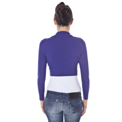 DATCH SHRUG LONG SLEEVES PURPLE WOMAN