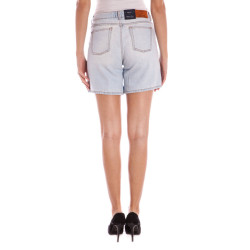 GANT JEANS SHORT WOMAN LIGHT BLUE