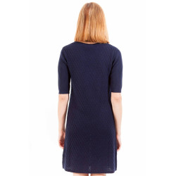 GANT SHORT DRESS WOMAN BLUE