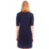 GANT SHORT DRESS WOMAN BLUE