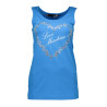 LOVE MOSCHINO CANOTTA DONNA BLU