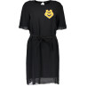 LOVE MOSCHINO SHORT DRESS WOMAN BLACK