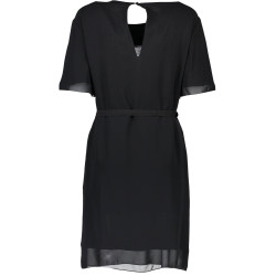 LOVE MOSCHINO SHORT DRESS WOMAN BLACK