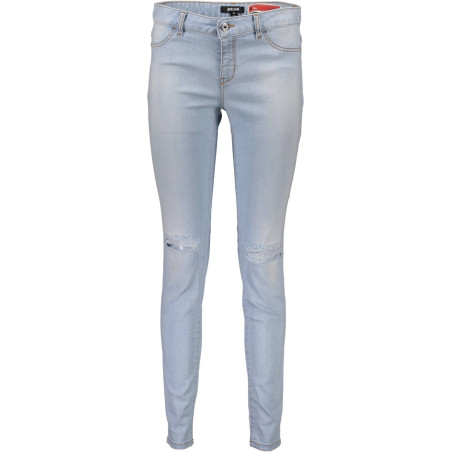 JUST CAVALLI JEANS DENIM WOMAN LIGHT BLUE