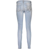 JUST CAVALLI JEANS DENIM WOMAN LIGHT BLUE