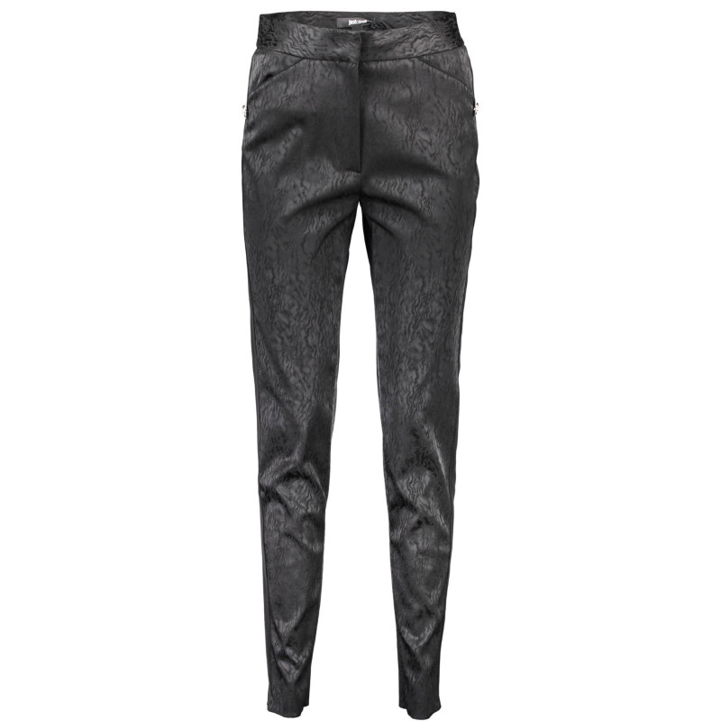 JUST CAVALLI WOMEN&39S BLACK TROUSERS