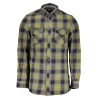 GUESS JEANS CAMICIA MANICHE LUNGHE UOMO VERDE