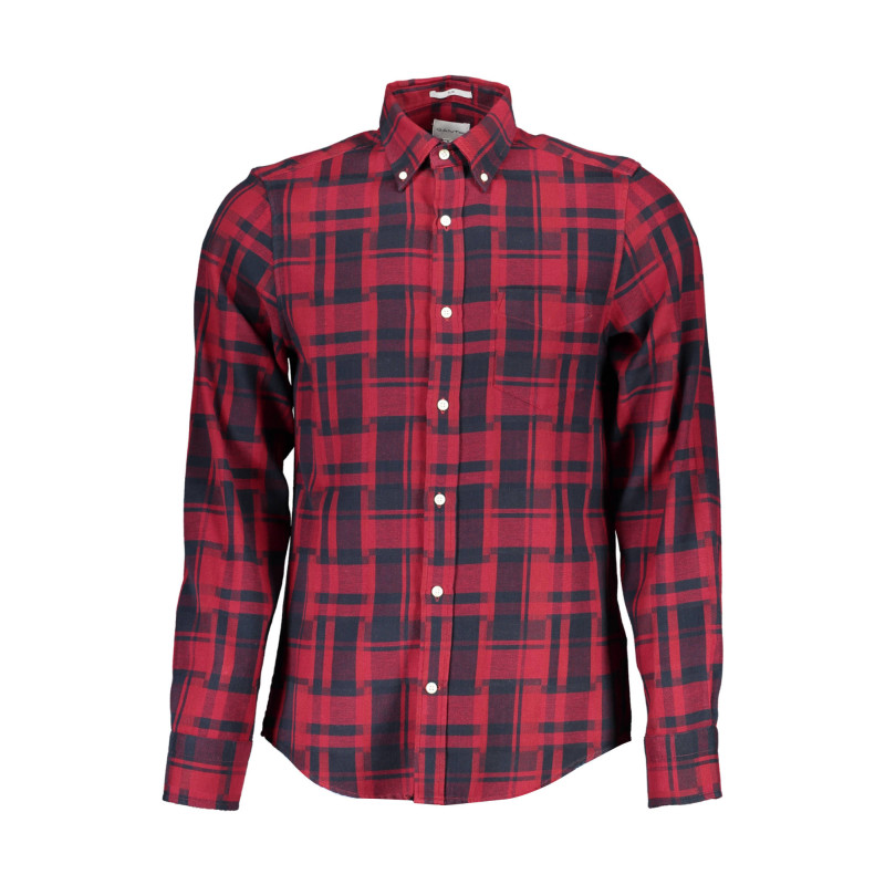 GANT MEN&39S RED LONG SLEEVE SHIRT