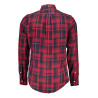 GANT CAMICIA MANICHE LUNGHE UOMO ROSSO