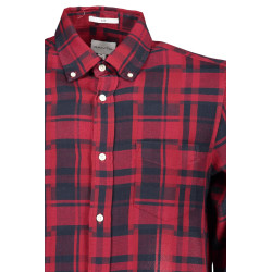 GANT MEN&39S RED LONG SLEEVE SHIRT