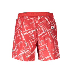 Karl Lagerfeld Beachwear KL20MBM08_ROSSO_RED