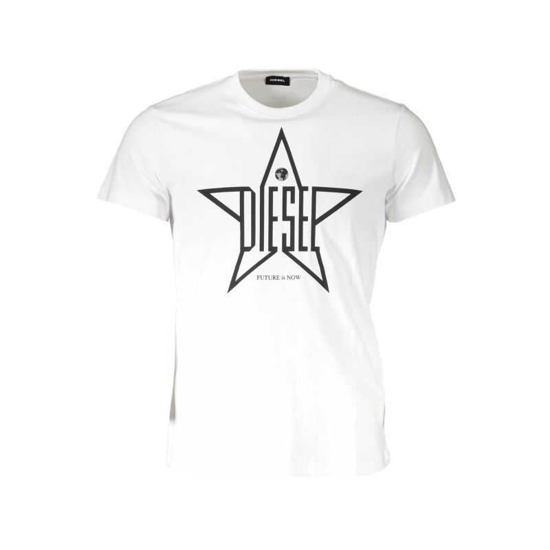 DIESEL WHITE MEN&39S SHORT SLEEVE T-SHIRT