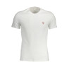 GUESS JEANS T-SHIRT MANICHE CORTE UOMO BIANCO