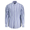 GANT CAMICIA MANICHE LUNGHE UOMO AZZURRO