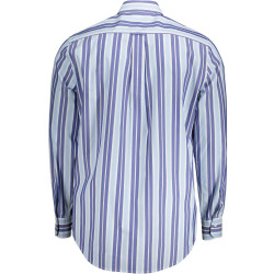 GANT CAMICIA MANICHE LUNGHE UOMO AZZURRO