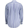 GANT CAMICIA MANICHE LUNGHE UOMO AZZURRO