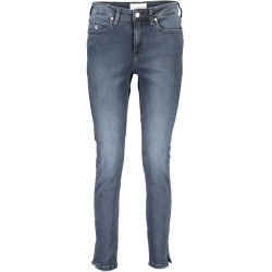 CALVIN KLEIN JEANS DENIM WOMAN BLUE