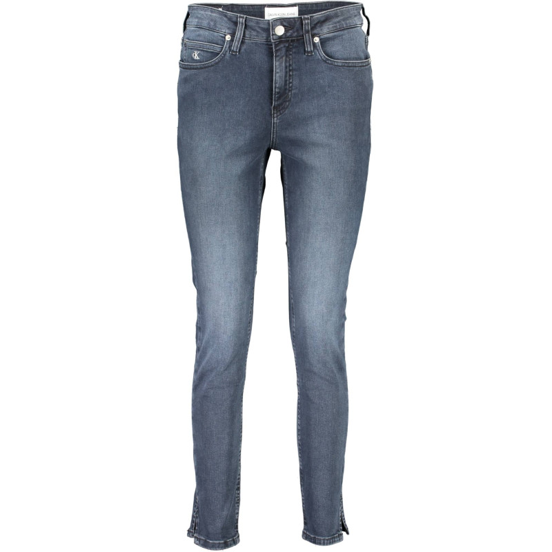 CALVIN KLEIN JEANS DENIM WOMAN BLUE