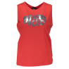 RED WOMAN TANK TOP