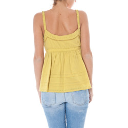 JOHN GALLIANO WOMEN&39S YELLOW TANK TOP