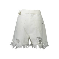 GAELLE PARIS WHITE WOMAN SHORT TROUSERS