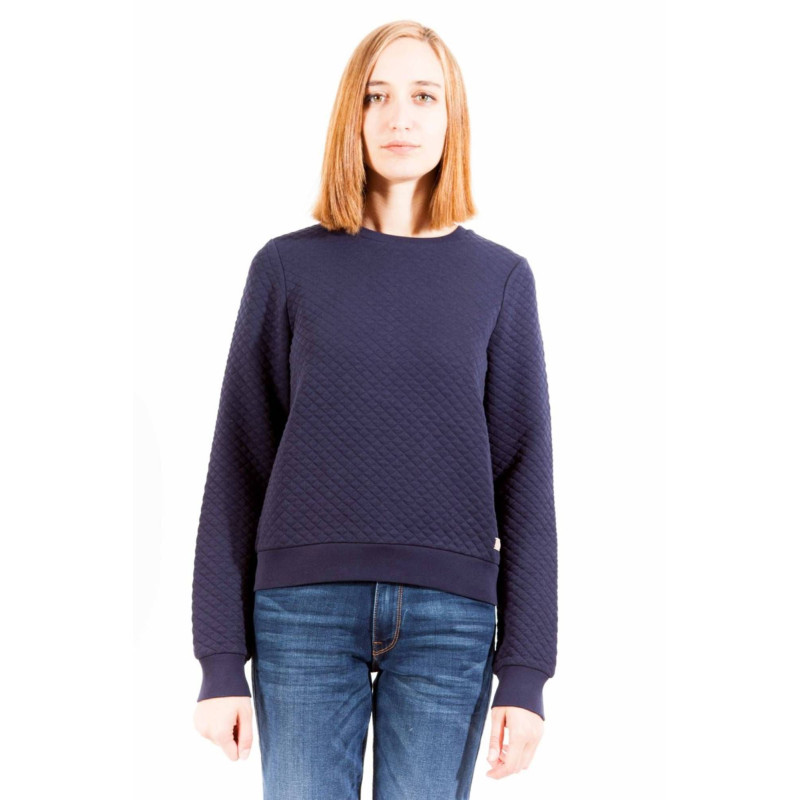 GANT SWEATSHIRT WITHOUT ZIP WOMAN BLUE