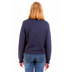 GANT SWEATSHIRT WITHOUT ZIP WOMAN BLUE