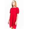 LOVE MOSCHINO RED WOMAN SHORT DRESS