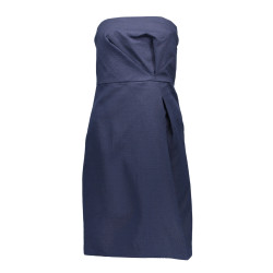 GANT SHORT DRESS WOMAN BLUE