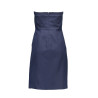 GANT SHORT DRESS WOMAN BLUE