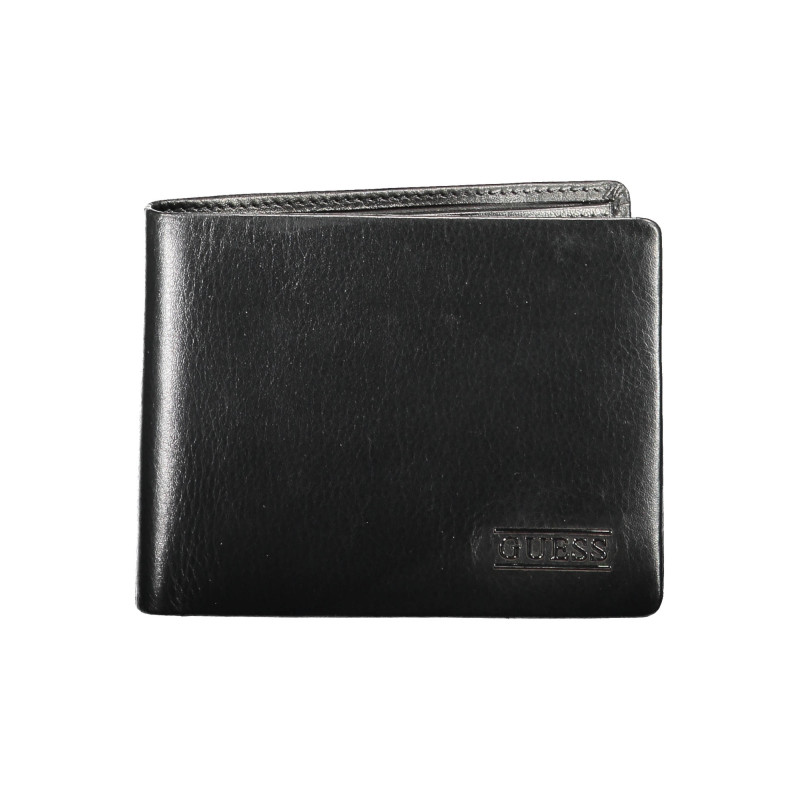 GUESS JEANS BLACK MAN WALLET