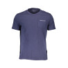 GUESS JEANS T-SHIRT MANICHE CORTE UOMO BLU