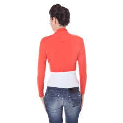 DATCH SHRUG LONG SLEEVE WOMAN RED