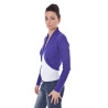 DATCH SHRUG LONG SLEEVES PURPLE WOMAN