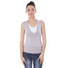 DATCH GILET DONNA GRIGIO