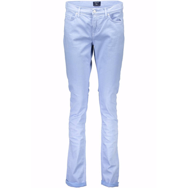 GANT WOMEN&39S LIGHT BLUE TROUSERS