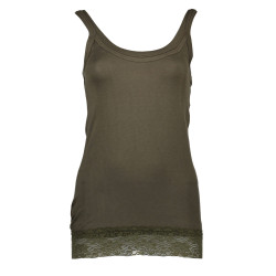 SILVIAN HEACH GREEN WOMAN TANK