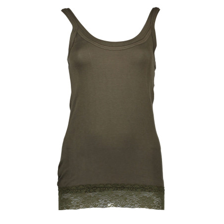 SILVIAN HEACH GREEN WOMAN TANK