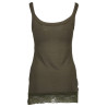 SILVIAN HEACH GREEN WOMAN TANK